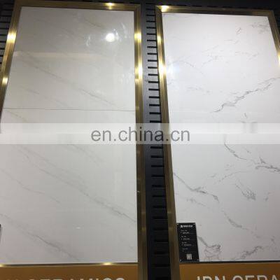 Foshan 600x600 Building Materials White Carrara Kajaria Tiles Price List Glazed Marble Porcelain Tile for FloorJM63834D photo-3
