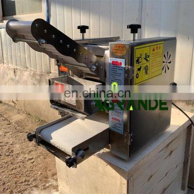 2021 Automatic Chinese Half Moon Shape Dumpling Wrapper Machine Empanada Dumpling Wrapper Machine for Sale photo-5