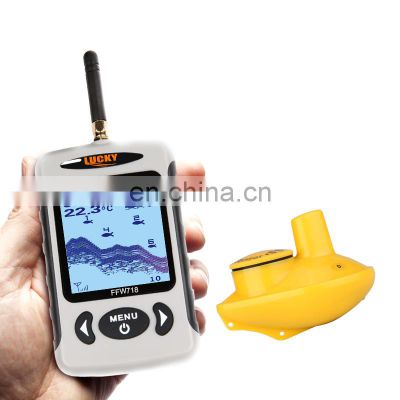 Lucky Wireless Sonar Sensor Fish Depth Alarm Fish Finder FFW718