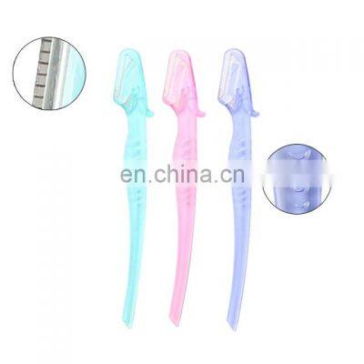 Wholesale private label hotel supplies facial hair remover eyebrow trimmer razor