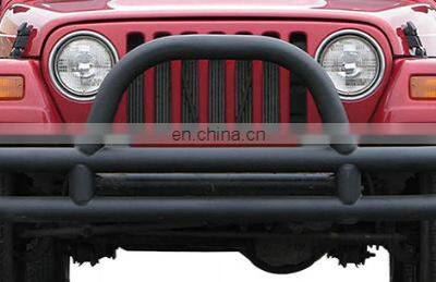 Auto Car Accessories Front Bumper With Hoop For TJ Black Front Bumper Guard Jeep YJ 87-06 photo-4