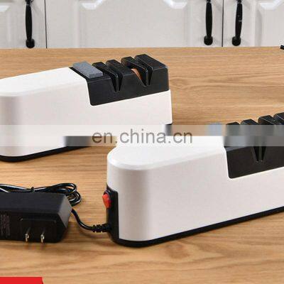 Best Selling Big Knife Industrial Fixed Angle Diamond Kitchen Laser Electronic Knife Sharpener photo-2