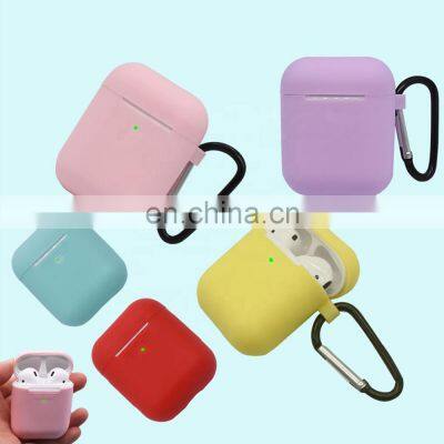 Multi Color Optional Silicone Wireless Earphone Storage Silicone Earphone Case photo-4