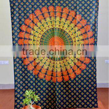 Indian Mandala Tapestry Indian Tapestry Bohemian Wall Hanging Bed Sheet