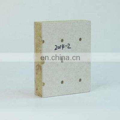 100Mm 50Mm Peru Fireproof Interlocking Insulated Acoustic Rock Wool Composite Sandwich Panel