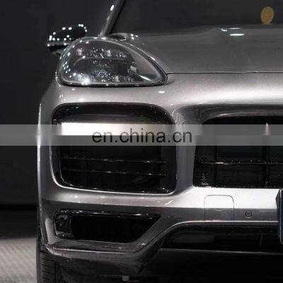 Runde For 18-21 Porsche Cayenne Upgrade Sports Body Kit Front Rear Bumper Wheel Eyebrow Front Lip Rear Diffuser Spoiler photo-2