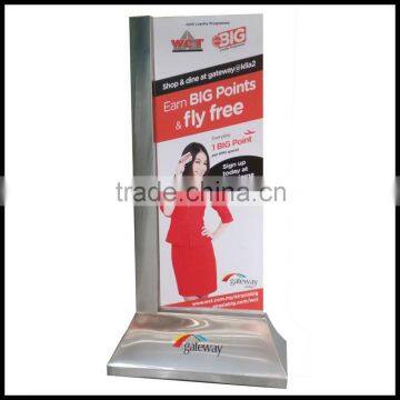 Top Quality Display Floor Stand-airport Advertising Display Boards-Pop Stand up Board