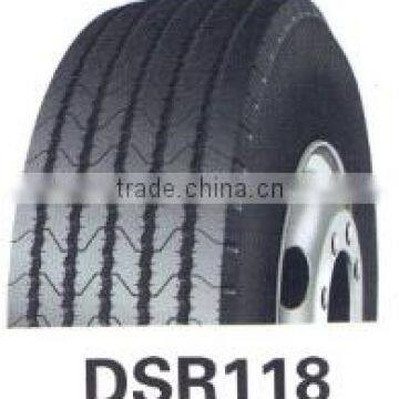 Qingdao double star Heavy duty truck tyre 445/65r22.5