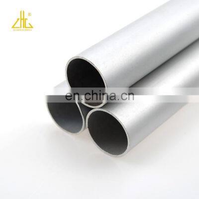 Hot! 6063 circle aluminium telescopic pipes and eletrophoresis aluminium pipes tube with silver white color