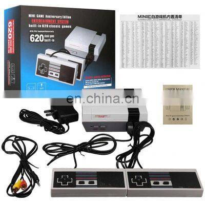 Mini Tv Video Game Consola with Gamepad Controller Joystick Family Retro Game Console 620 500