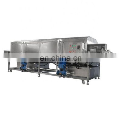 Customized Orange Fruit Washing Machine Sweet Potatoes Washing And Peeling Machine Ginger Washer Peeler Machine