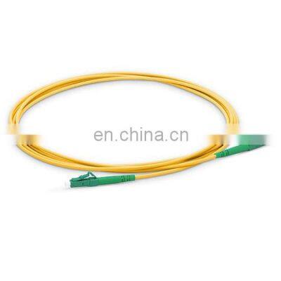 LC APC to LC APC Simplex 2.0mm PVC (OFNR) 9125 Single Mode Fiber Patch cord Cable