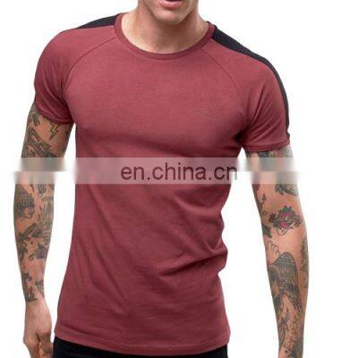 Cotton strip Style Mens T Shirt Blank Men T shirt