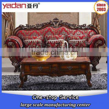 set design antique fabric sofa for sale