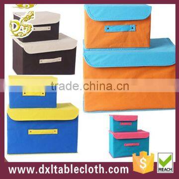 base lid storage box for linens nonwoven with cardboard