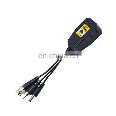 720 P and 1080 P Passive Video Balun bnc dc to rj45 Transmit signal