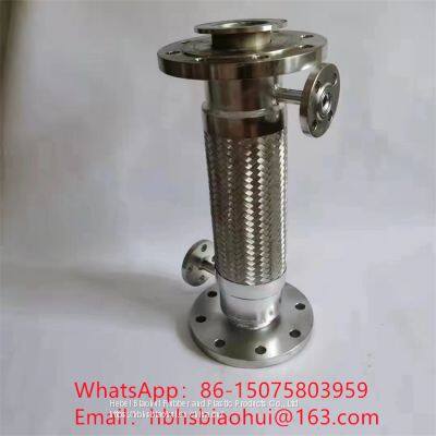 Stainless steel double layer thermal insulation, heat tracing and heating metal hose