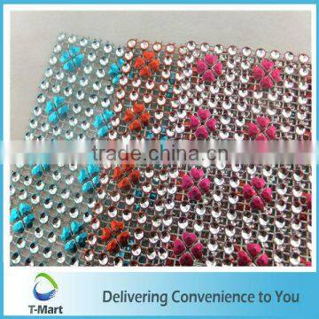 Fashion Decorative Mesh Ribbon Effect MESH Hot Diamante Style Ribbon Wrap Crafting Bridal