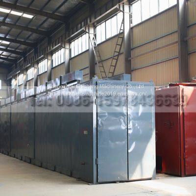 Continuous Tunnel Belt Dryer Charcoal Briquette Dryer Machine Price photo-4