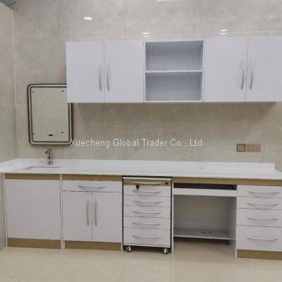 Medical Furniture Dental Bench Steel Made Hospital Stomatology Wall Bench photo-3