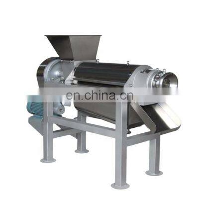 Industrial ginger screw juicer machine