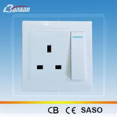 13A 1gang 7pin Wall Socket photo-3