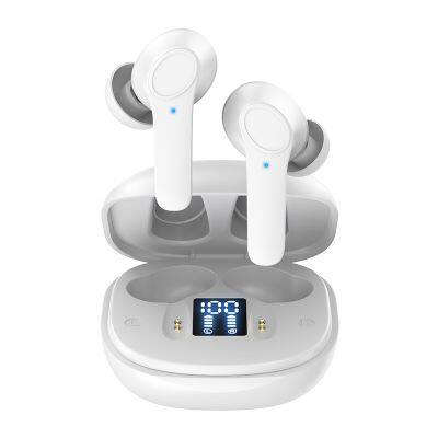 Hot Selling Touch Control TWS Wireless Earbuds Waterproof IPX6 Stereo Sound Bluetooth 5.1 Wireless Earphone