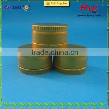 28*18mm Aluminum Ropp Cap In Color Of golden