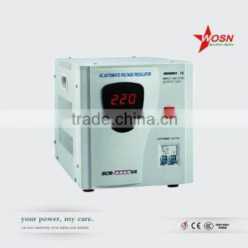 Electron Rrelay Type Single Phase Digital Display SCR-10000VA Relay Control Automatic Voltage Regulator