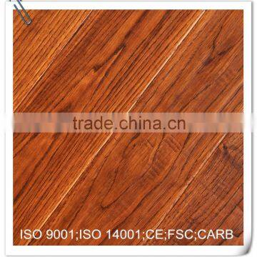 Chestnut Handscraped Multilayer Engineered Wood Flooring 910*127*15/2mm