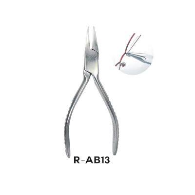 Stainless Steel Eyeglasses Spring Plier Glasses Screw Cutter Trident Chip Block Plier Adjuster Optical Repair Hand Tool photo-2