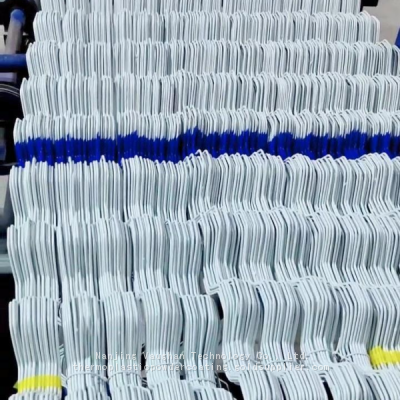 PVC PE-Coated Zigzag Wiggle Wire Making Machine Line, Greenhouse Spring Wire Production Equipment photo-3