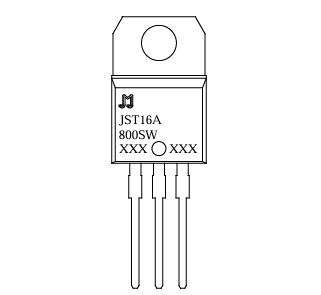 JST16A-800SW  16A TRIAC   JIEJIE MICROELECTRONICS