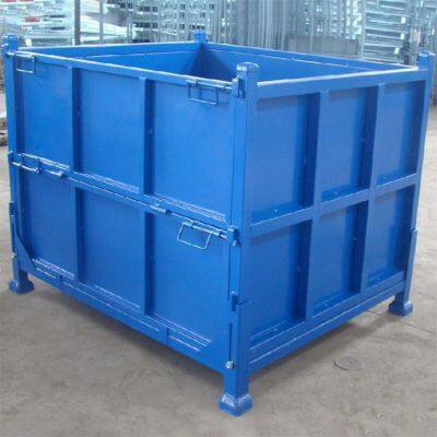 Plastic Turnover Box Stackable Storage Container for Warehouse and Logistics photo-4