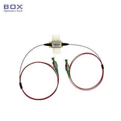 1550nm Semiconductor Optical Amplifier SOA, 25/30/35 dB High-gain, 14PIN Butterfly, SM/ PM Fiber-coupled, Application: Optical Switch, MOPA Laser