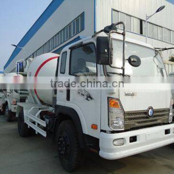 Sino truck 4x2 concrete mixer truck,3 CBM agitator truck,3 CBM concrete mixer truck, concrete mixer truck,agitator truck,