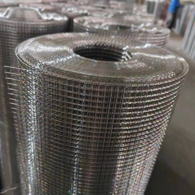 Welded Wire Mesh Rolls for Protecting Mesh - Plain Weave PVC Coated Steel