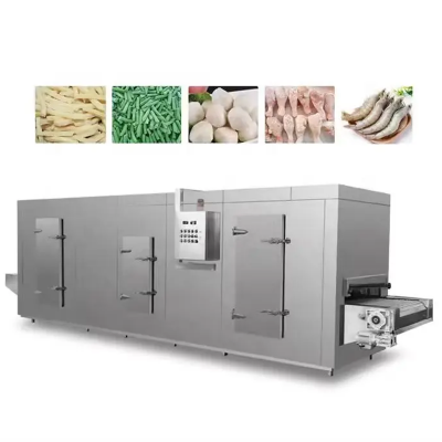 Ice Blast Turbo Freeze Tunnel Quick Freezing Tunnel for Fast Freezing Performance spiral type