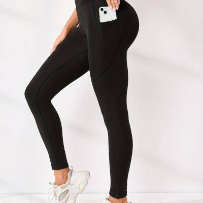Wholesale Women's Gym Wear Best High Waist Pants Yoga Leggings ODM Supply Workout Fitness Clothing