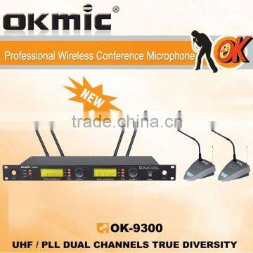 OK-9300 Dual Channels/UHF PLL 32/96 ,True Diversity