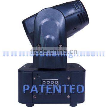 1*10W DMX512 RGBW Led Club Light small intelligent moving Head Beam Lights