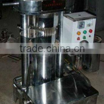 hydraulic sesame oil press machine 50% output rate , less 6% oil in cake