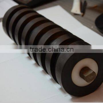 Rubber Conveyor Carrying Idler Roller/conveyor roller