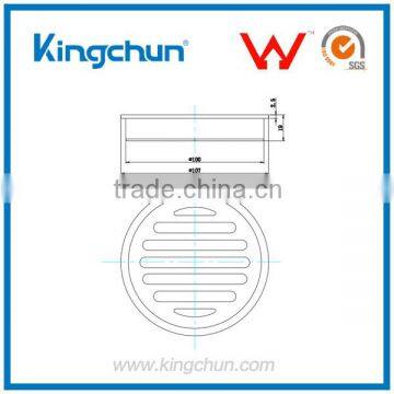 Excellent Quality Watermark Bathroom Accessories Waste Sink Floor Drain Chrome Polished(K1201) photo-2