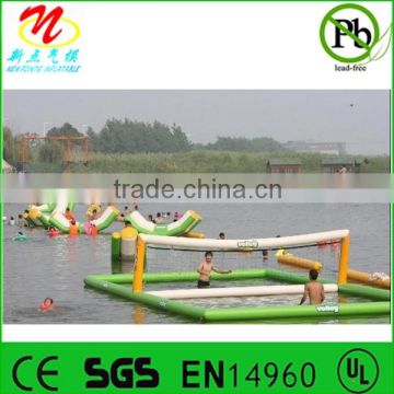 Inflatable water sport games volleyball field court