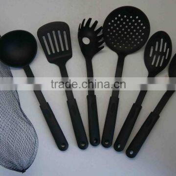 6PCS FDA or LFGB NYLON KITCHEN TOOL WITH MESH BAG, CLASSIC KITCHEN UTENSIL