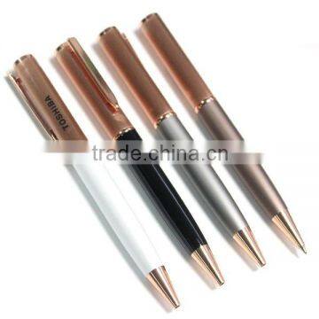 Design for whisky Rose gold pen in guangzhou