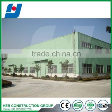 Steel frame structure prefabricated warehouse