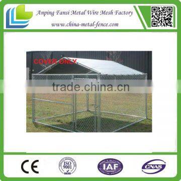 China - Fully Welded 1 3/8" O.D. Glavanized Tubing Frames 4 x 4 x 6 H Complete Kennel photo-3