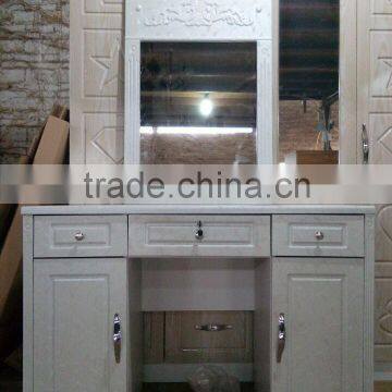 dressing table white color MDF material